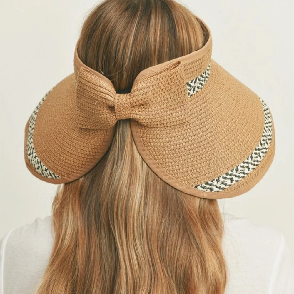The Perfect Vacation Hat 👒 Roll Up SunnVisor for Easy packing